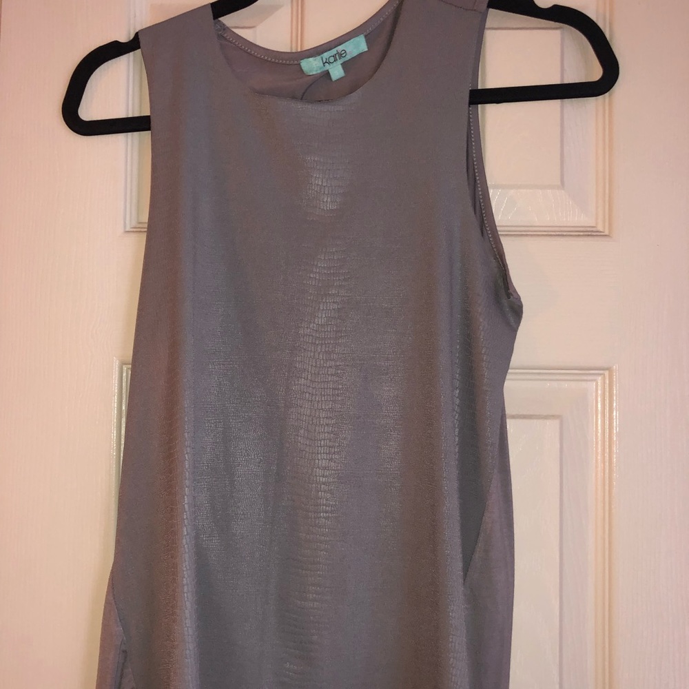 Karlie snakeskin tank